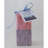 2 GIFT WRAPPED 300g CUBE SOAPS